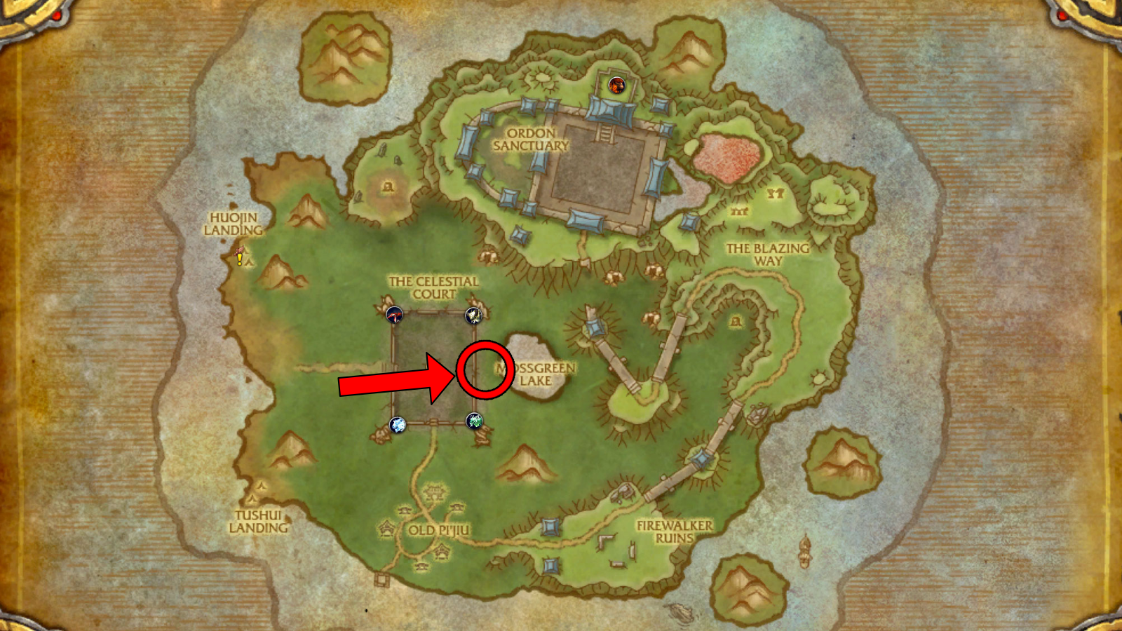 WoW MoP Remix Reputation Quartermaster Locations Emperor Shaohao