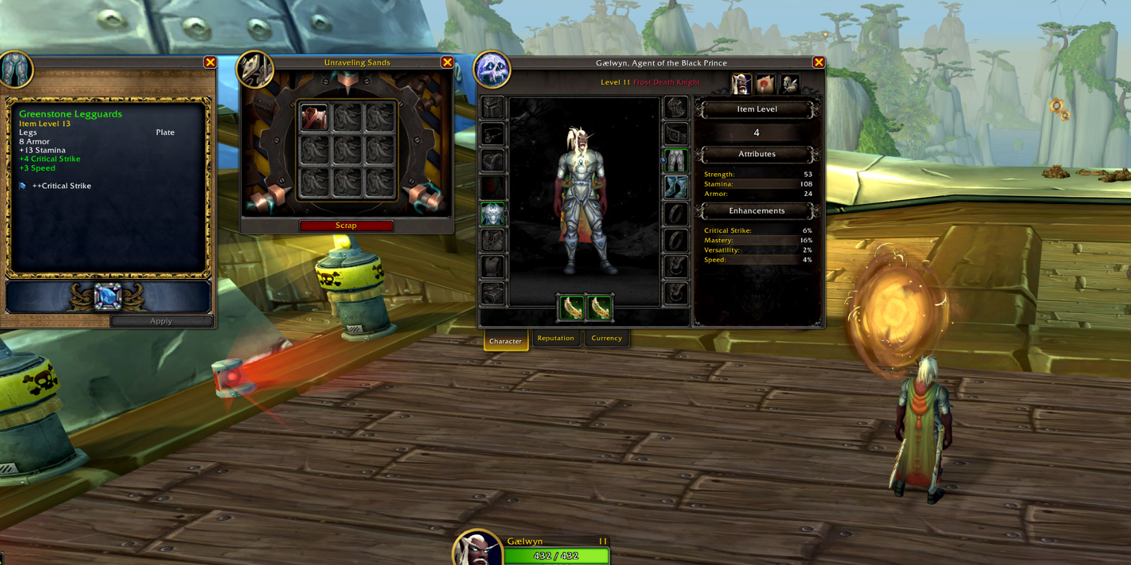 WoW MoP Remix What To Do First Gems Gem System Upgrades Cloak Infinite Potential Stats