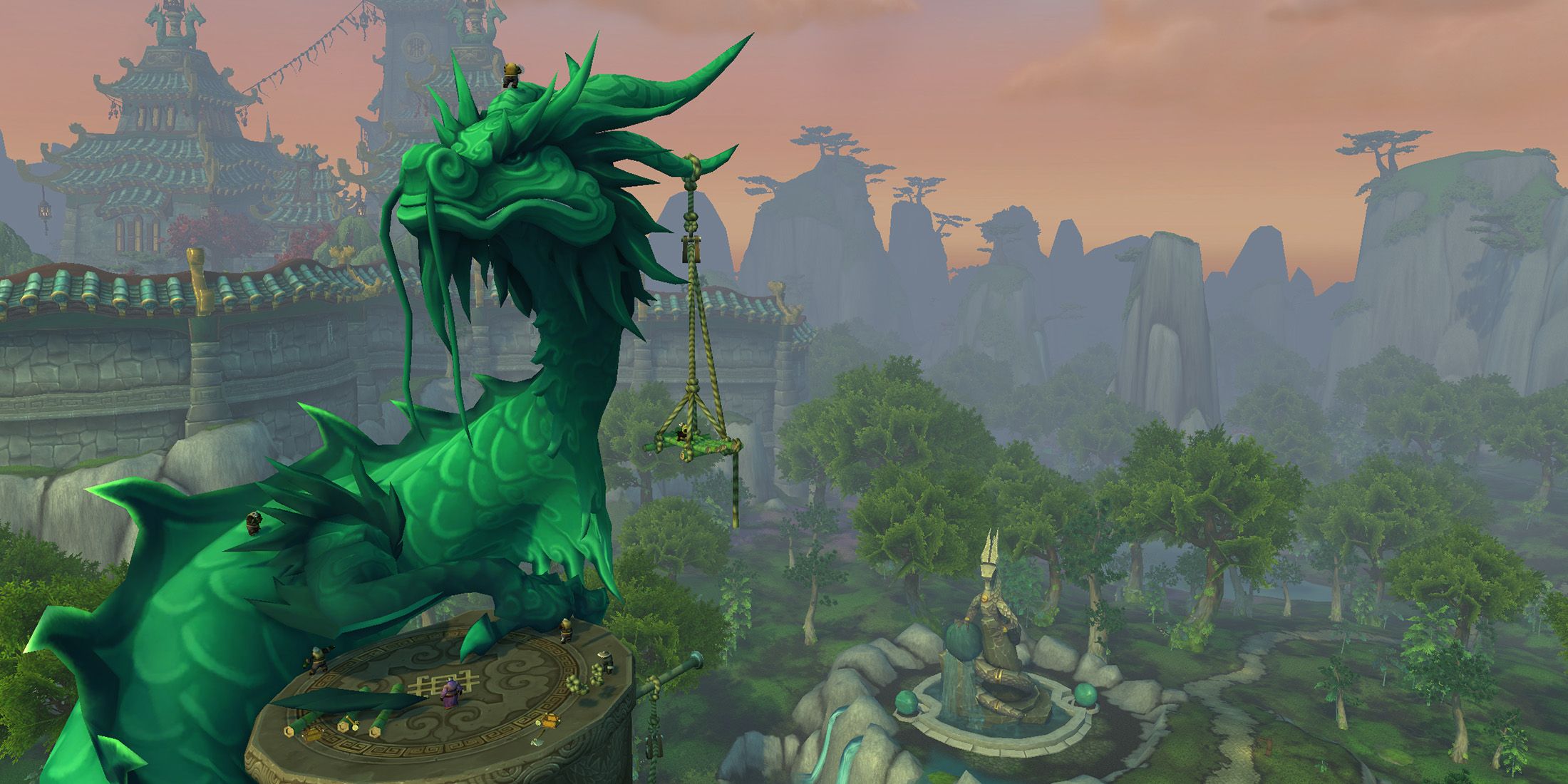 WoW Pandaria Remix Statue