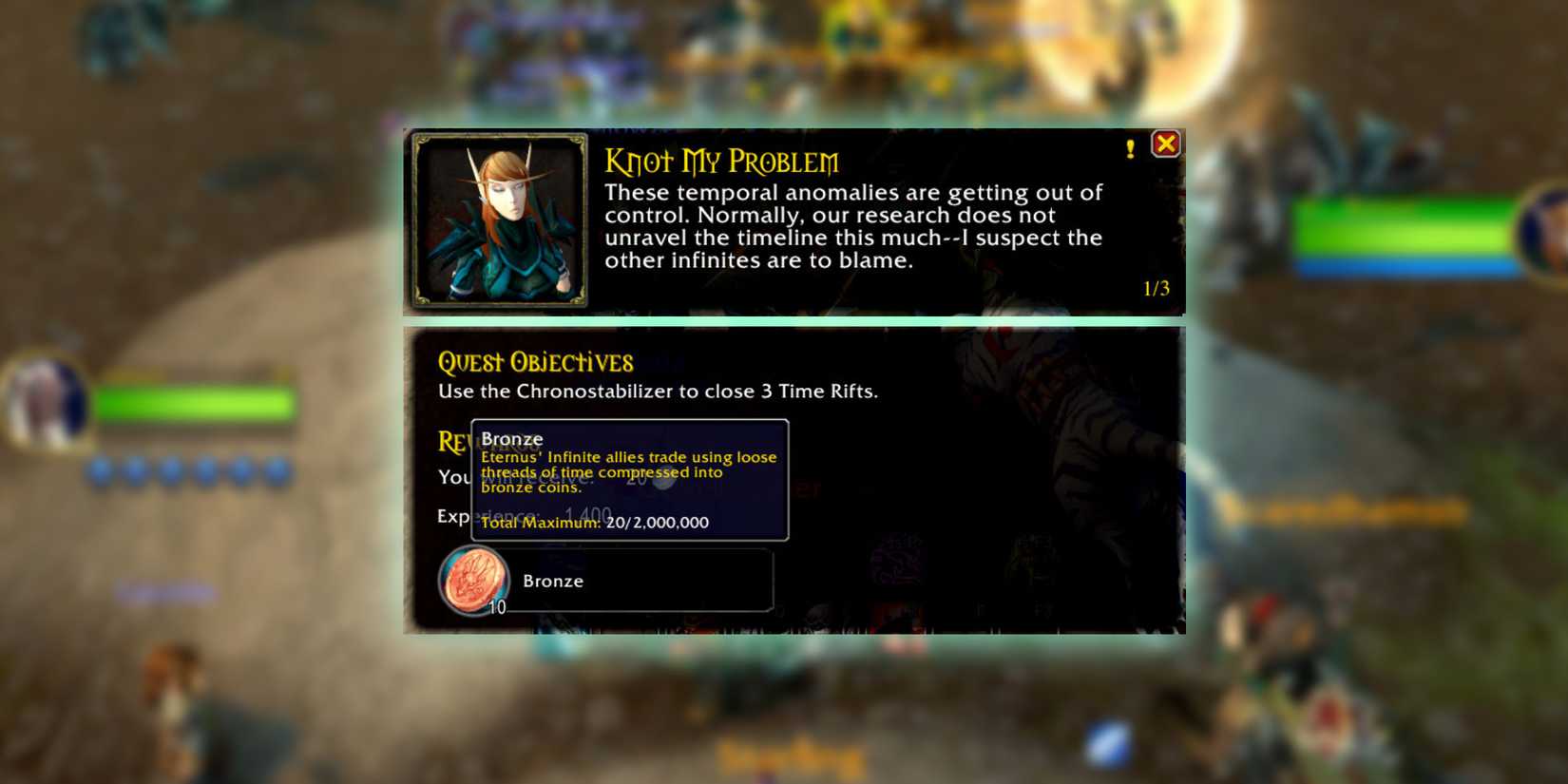 WoW Remix Get Bronze Guide Quest Source