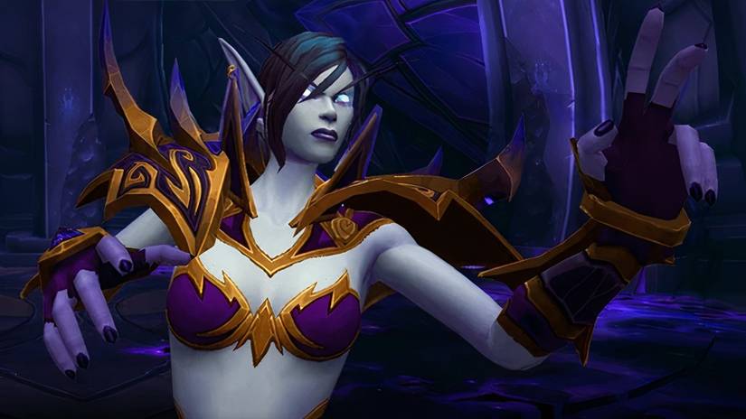 wow warcraft void elf legion rift heritage armor