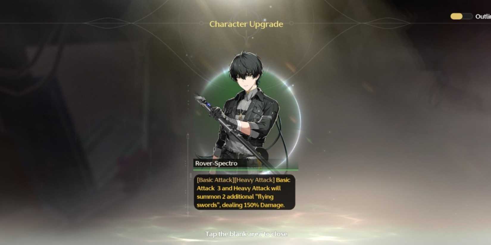 the character upgrade in depths of illusive realm.