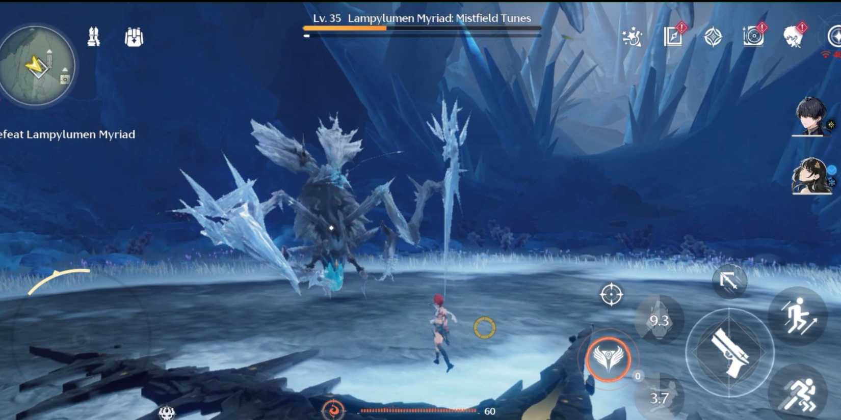 Wuthering Waves- Lampylumen Boss Fight