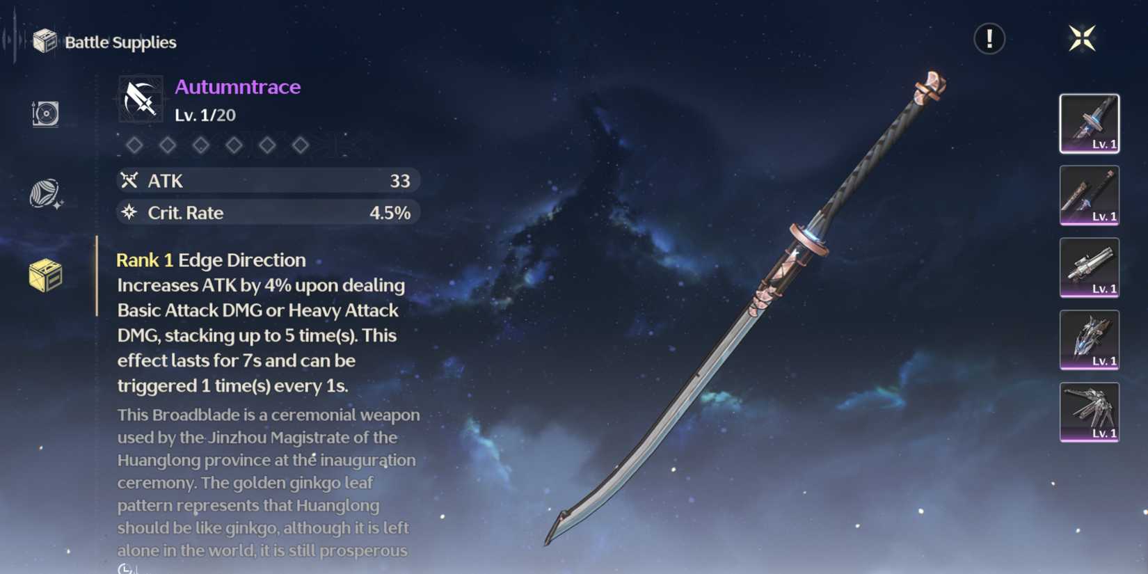 wuthering waves pioneer podcast 4 star weapons