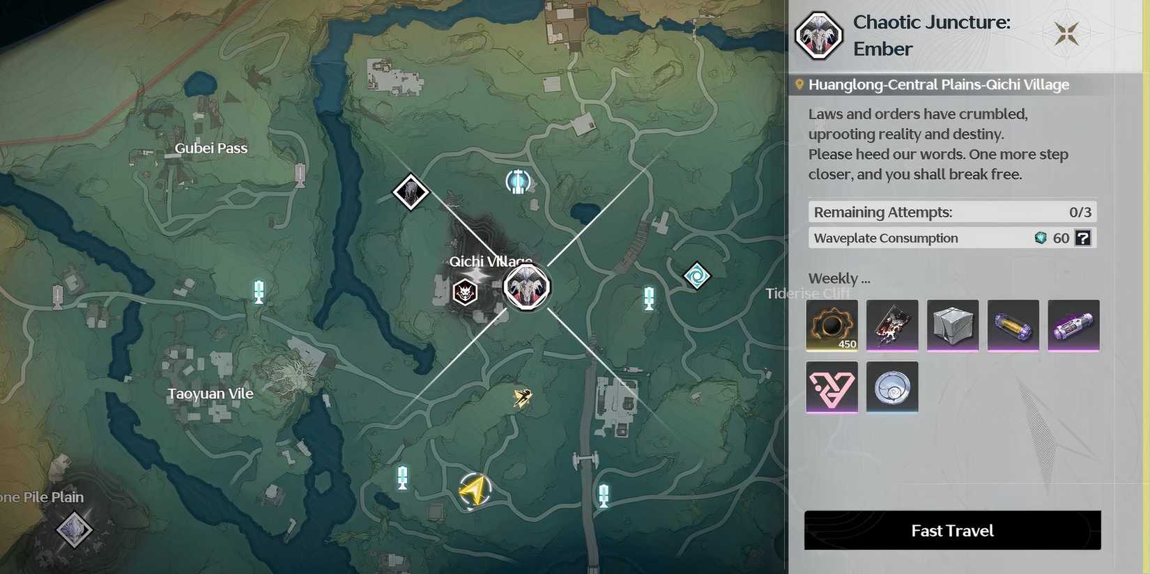 Wuthering Waves Scar Location