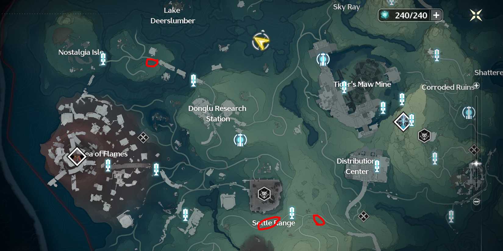 wuthering waves scarletthorn ore location in port city of guixu