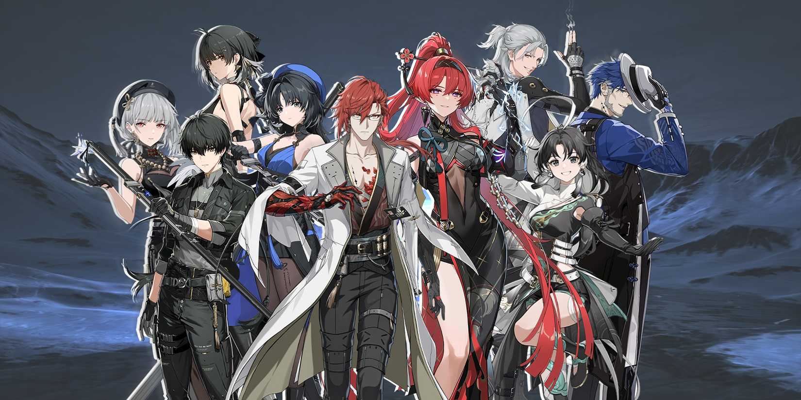 wuthering waves sub-dps and support characters