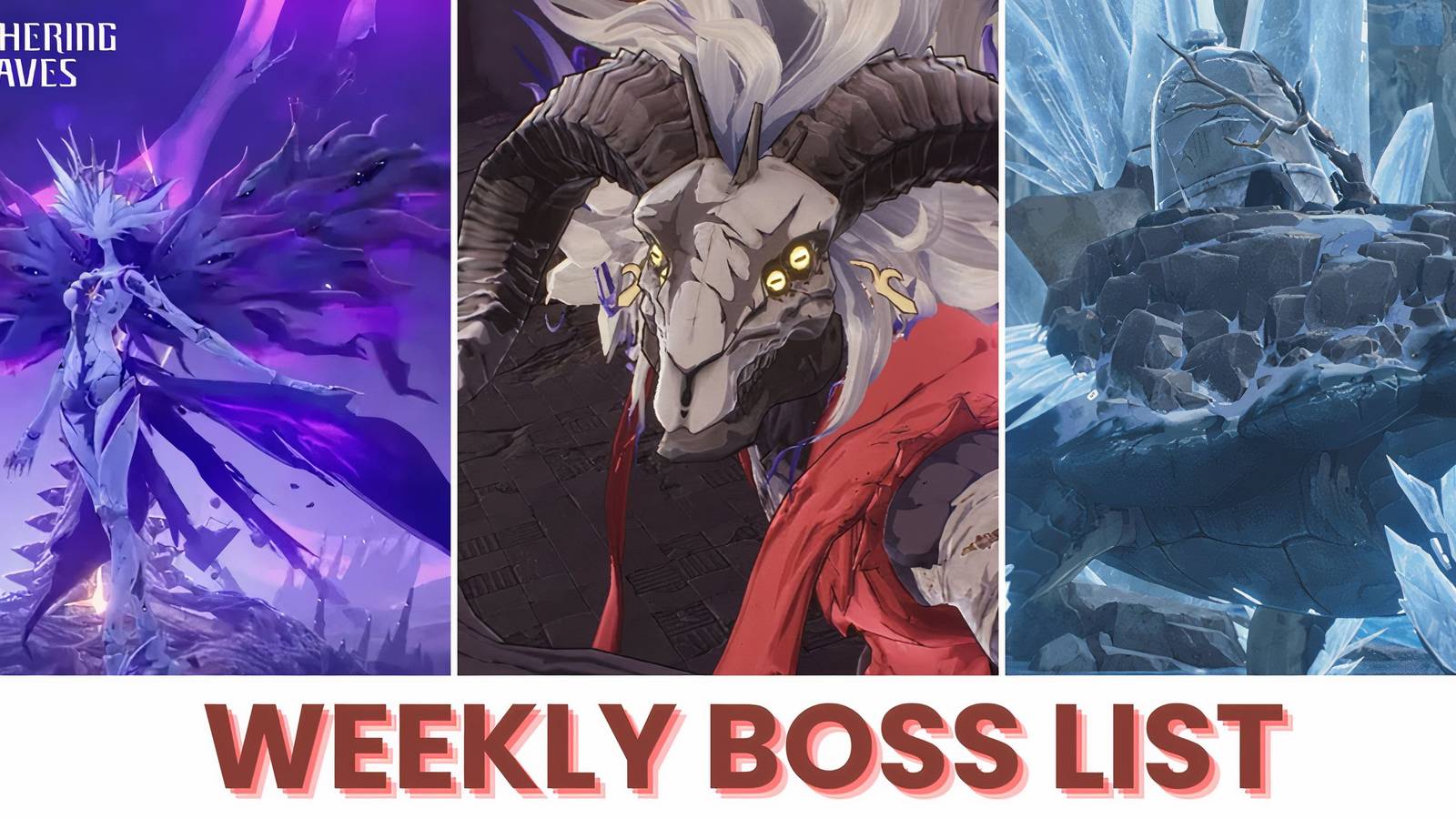 Wuthering Waves: Weekly Boss List (& How To Unlock Them)