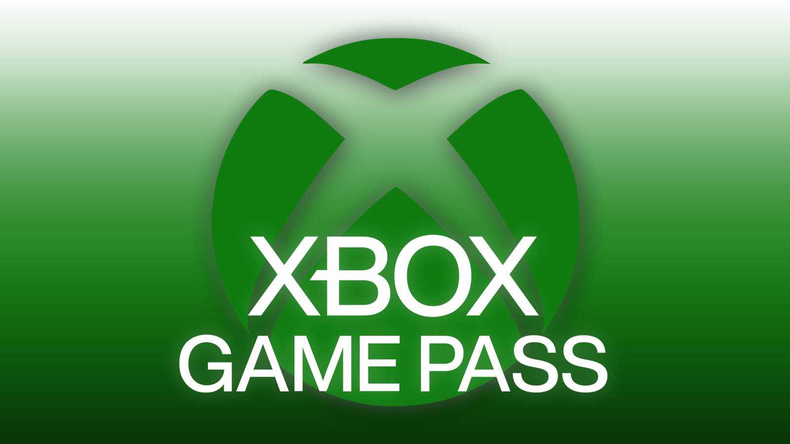 xbox game pass logo on gradated background