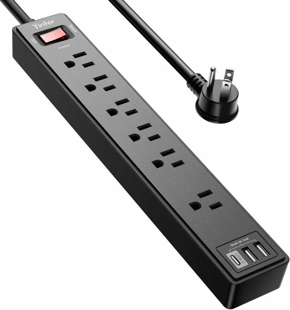 Yintar Power Strip Surge Protector