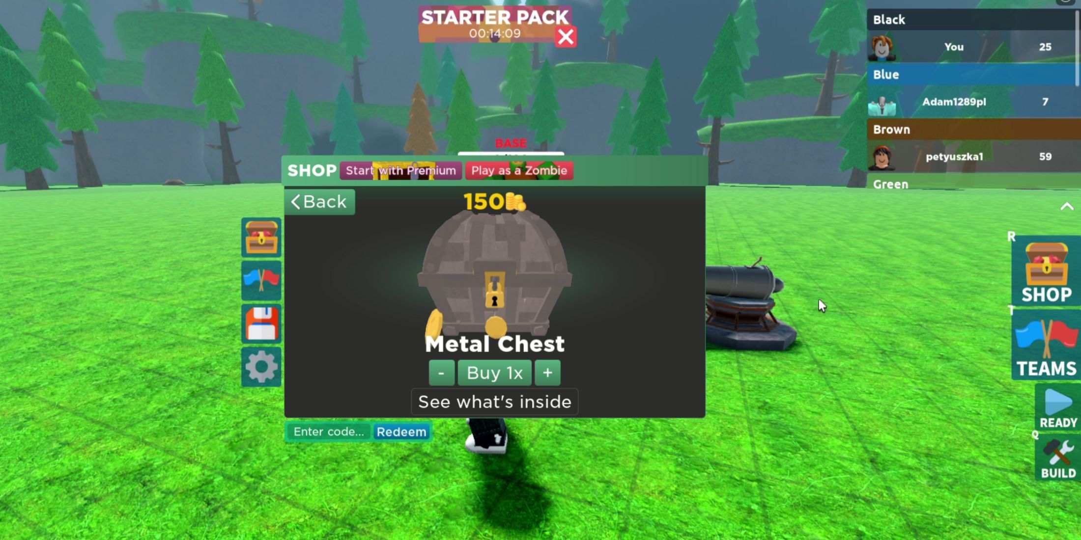 Roblox zombie defense codes