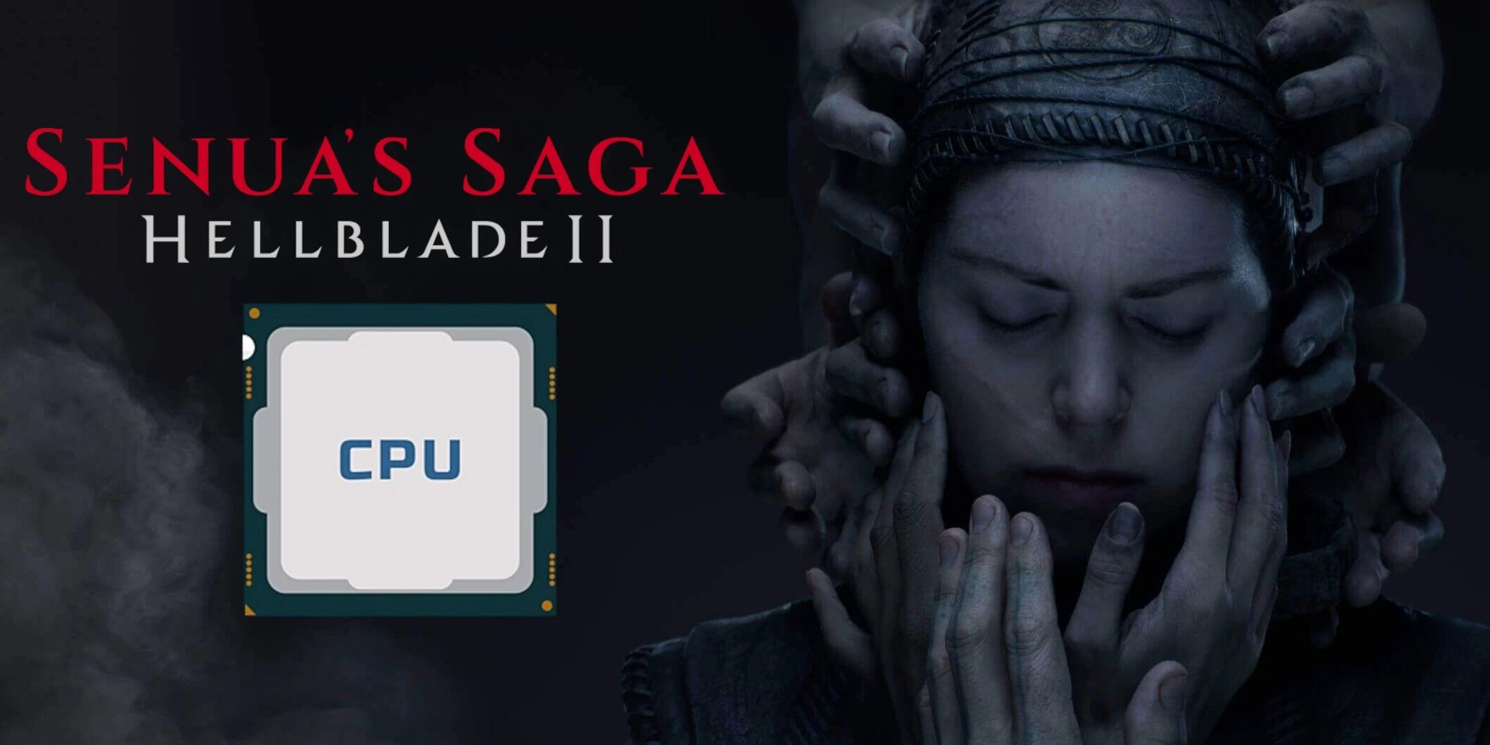 A graphic advertising the Senua's Saga: Hellblade 2 mod 