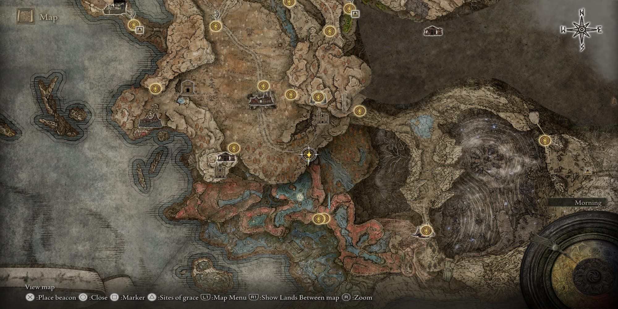 The Spirit Glaive's Location On The Map