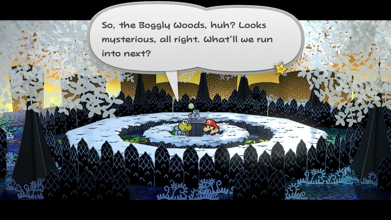 Paper Mario TTYD_Chapter 2_Entering Boggly Woods