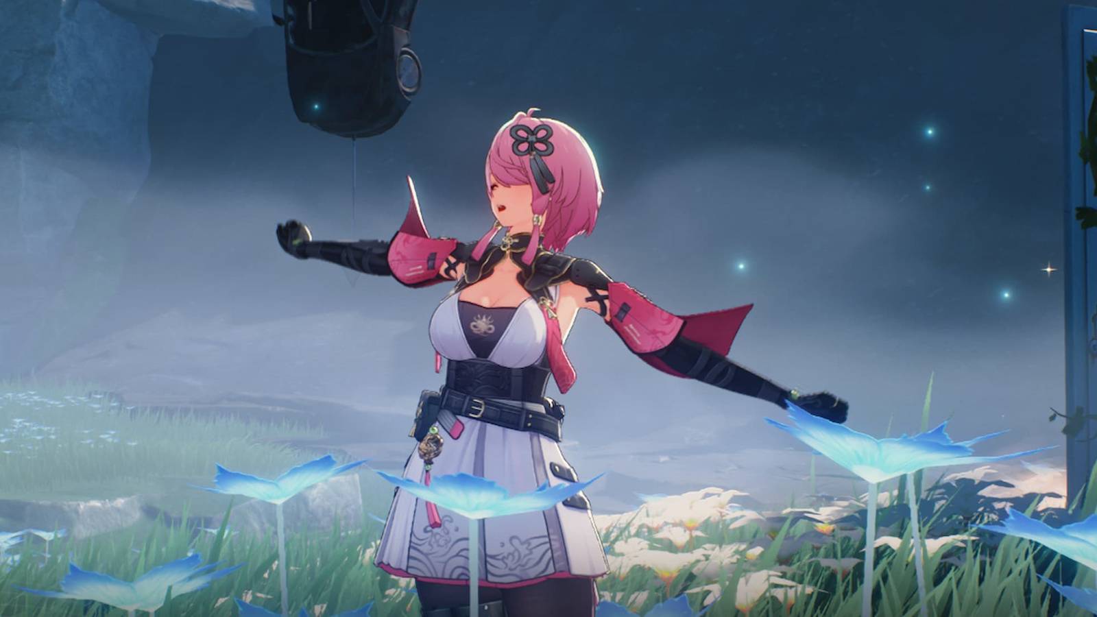 Taoqi yawning in Wuthering Waves