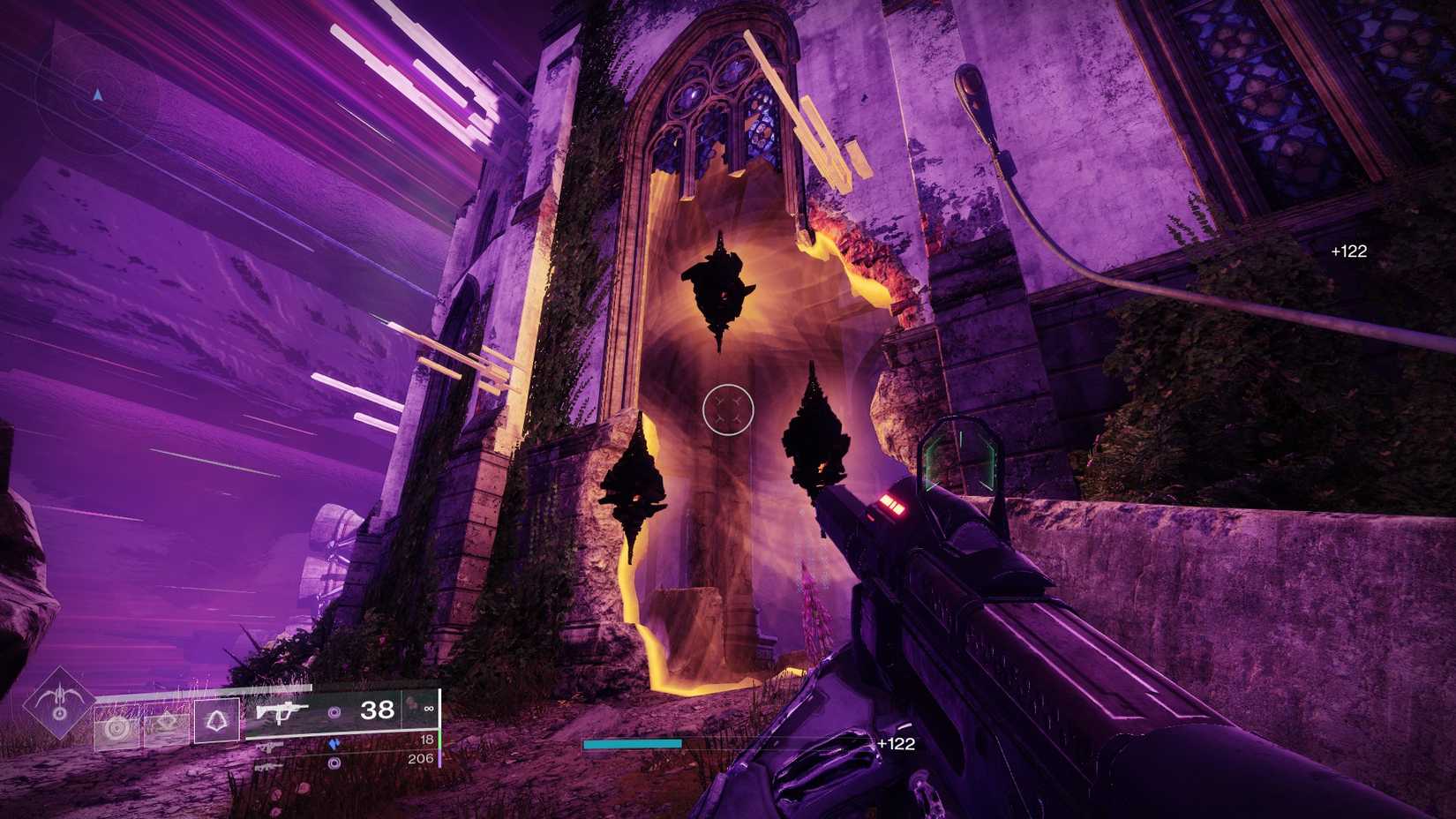 A barrier in Destiny 2's Transmigration mission