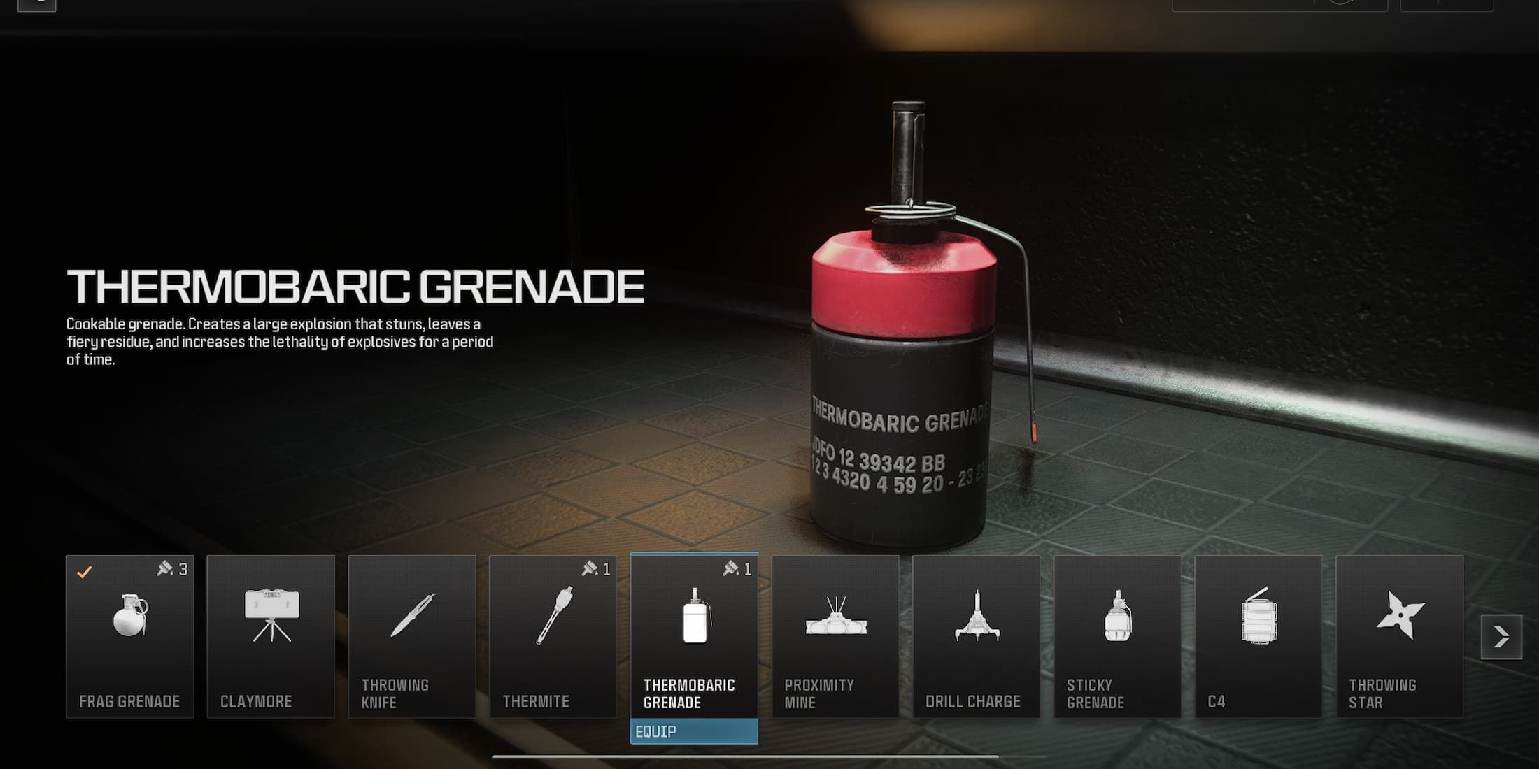 Thermobaric Grenades in Modern Warfare 3