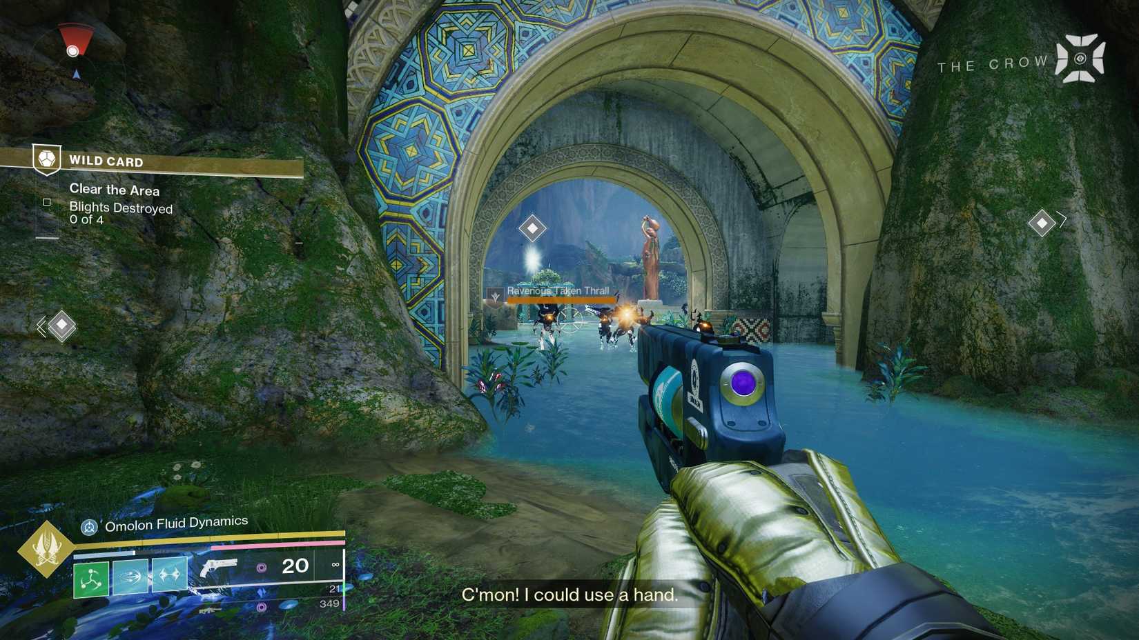 Take out the Blights in Destiny 2's Wild Card mission