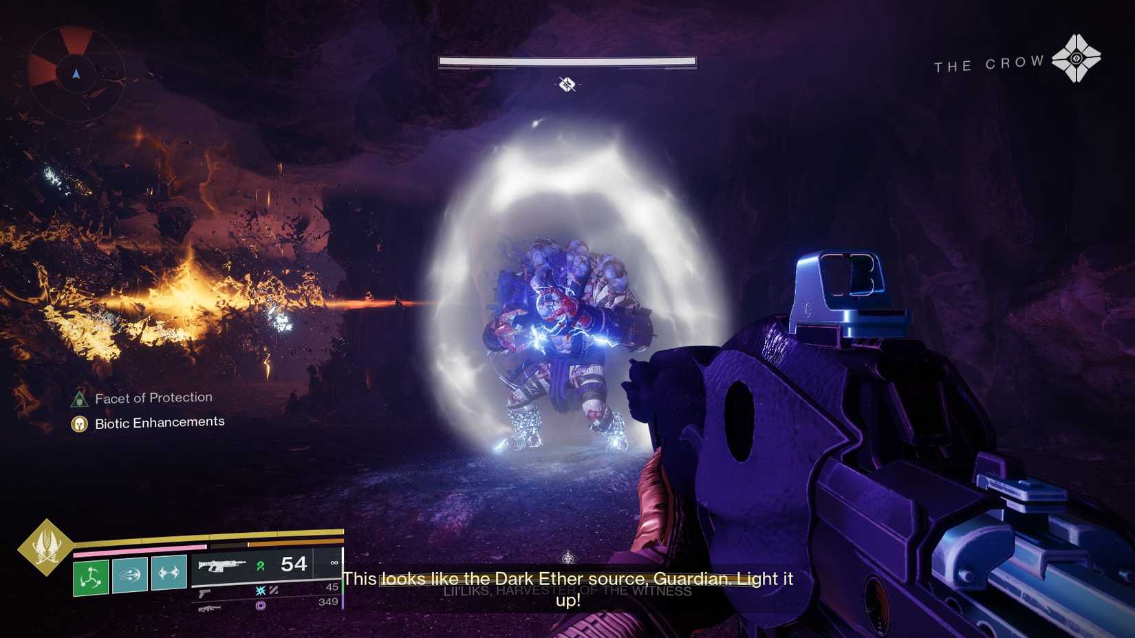 The boss in the Wild Card mission in Destiny 2