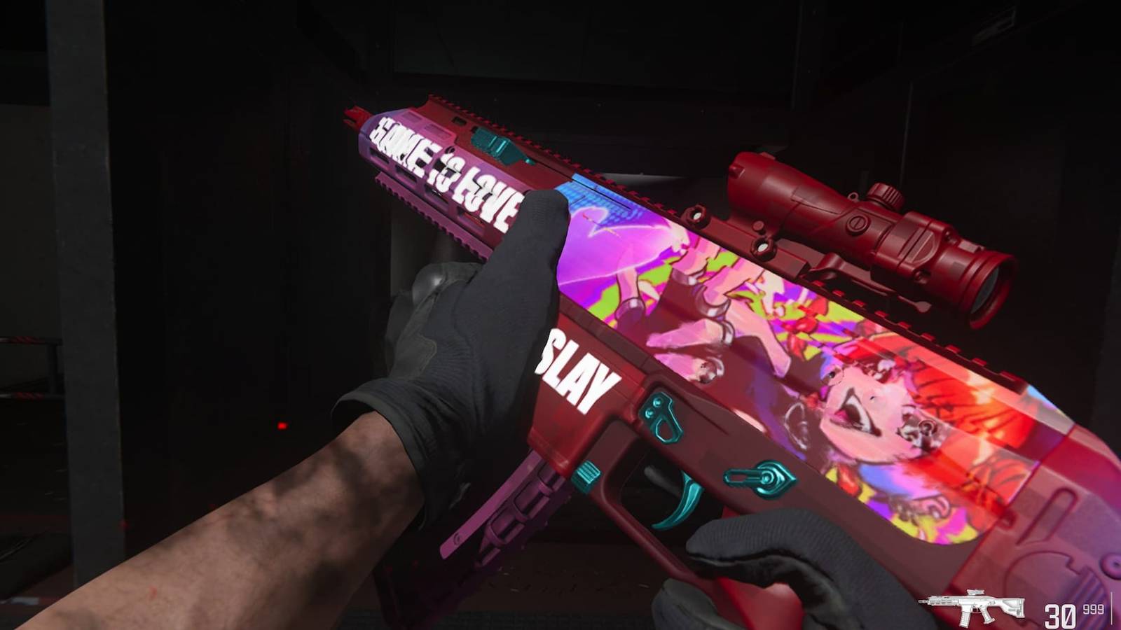 The Game Is Love Camo in MW3