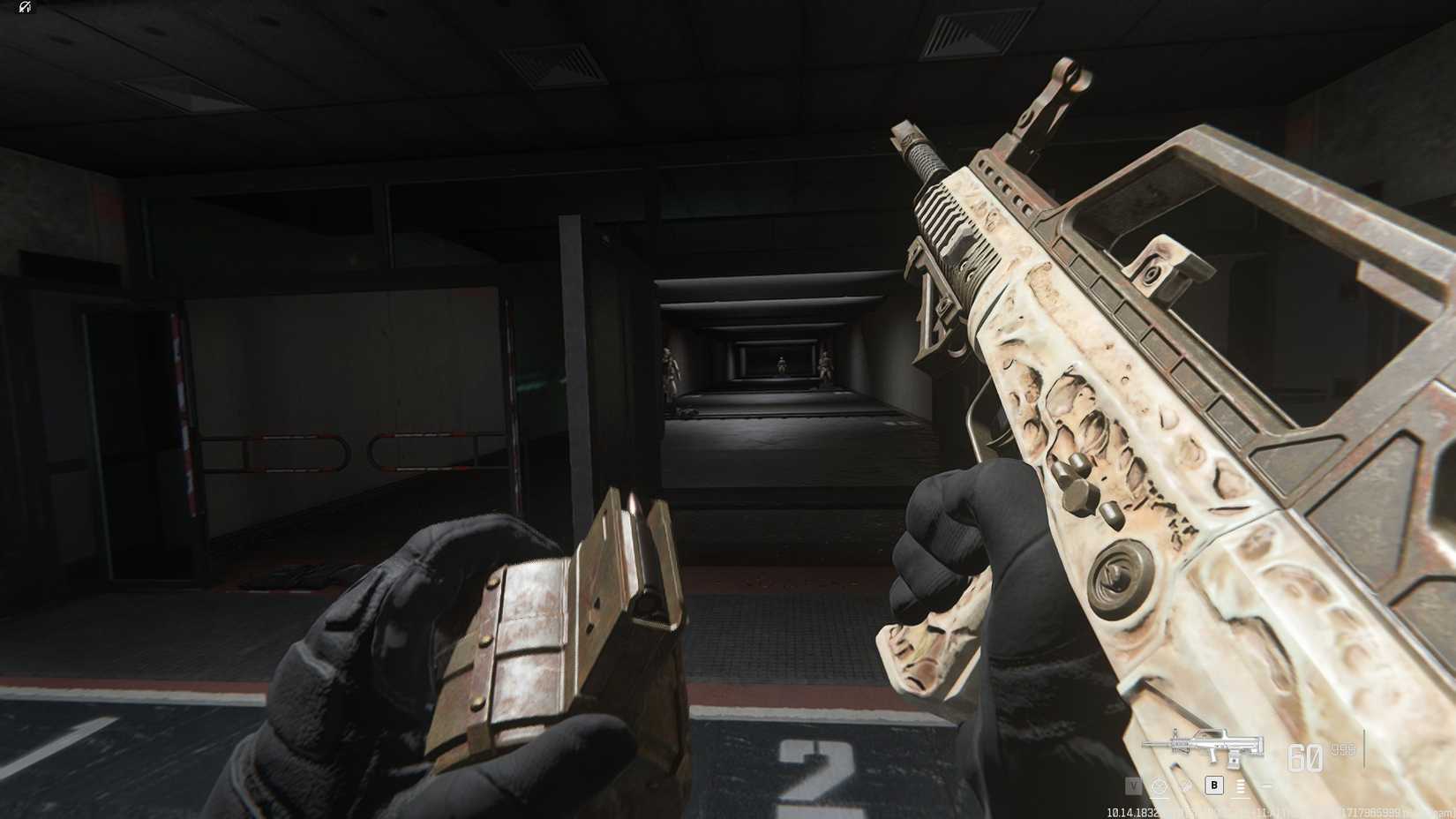 The Bone Rattler DG58 blueprint in MW3