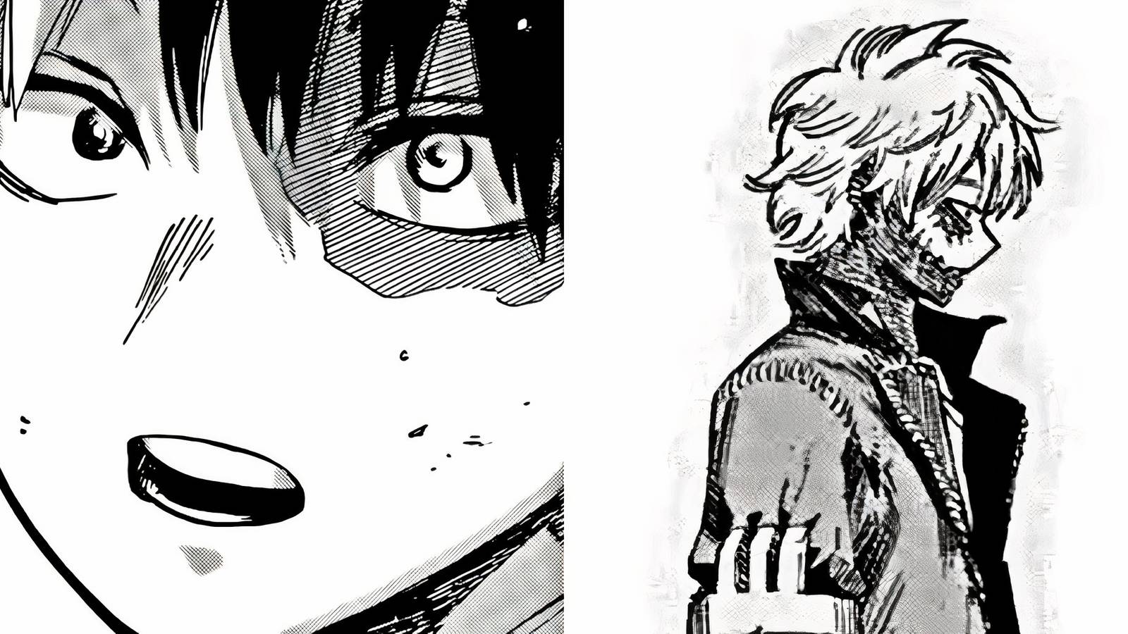 Shoto and Toya Todoroki my hero academia Mha 426
