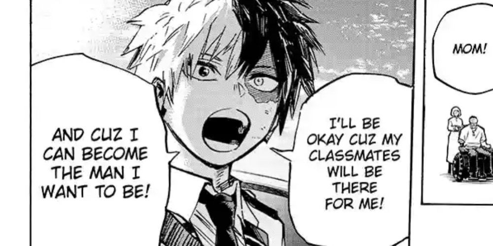 shoto Todoroki fate my hero academia Mha 426