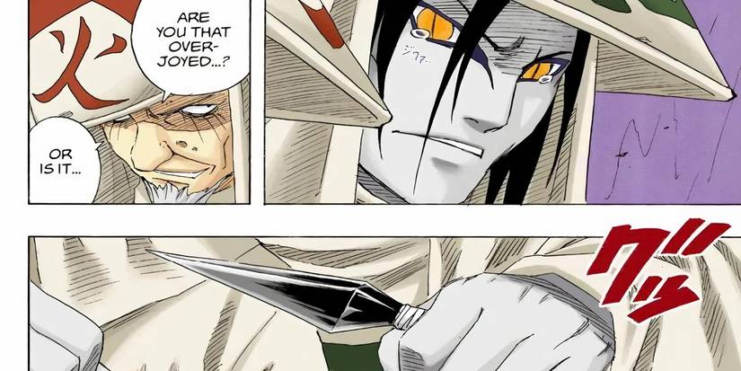 Orochimaru Tears Up