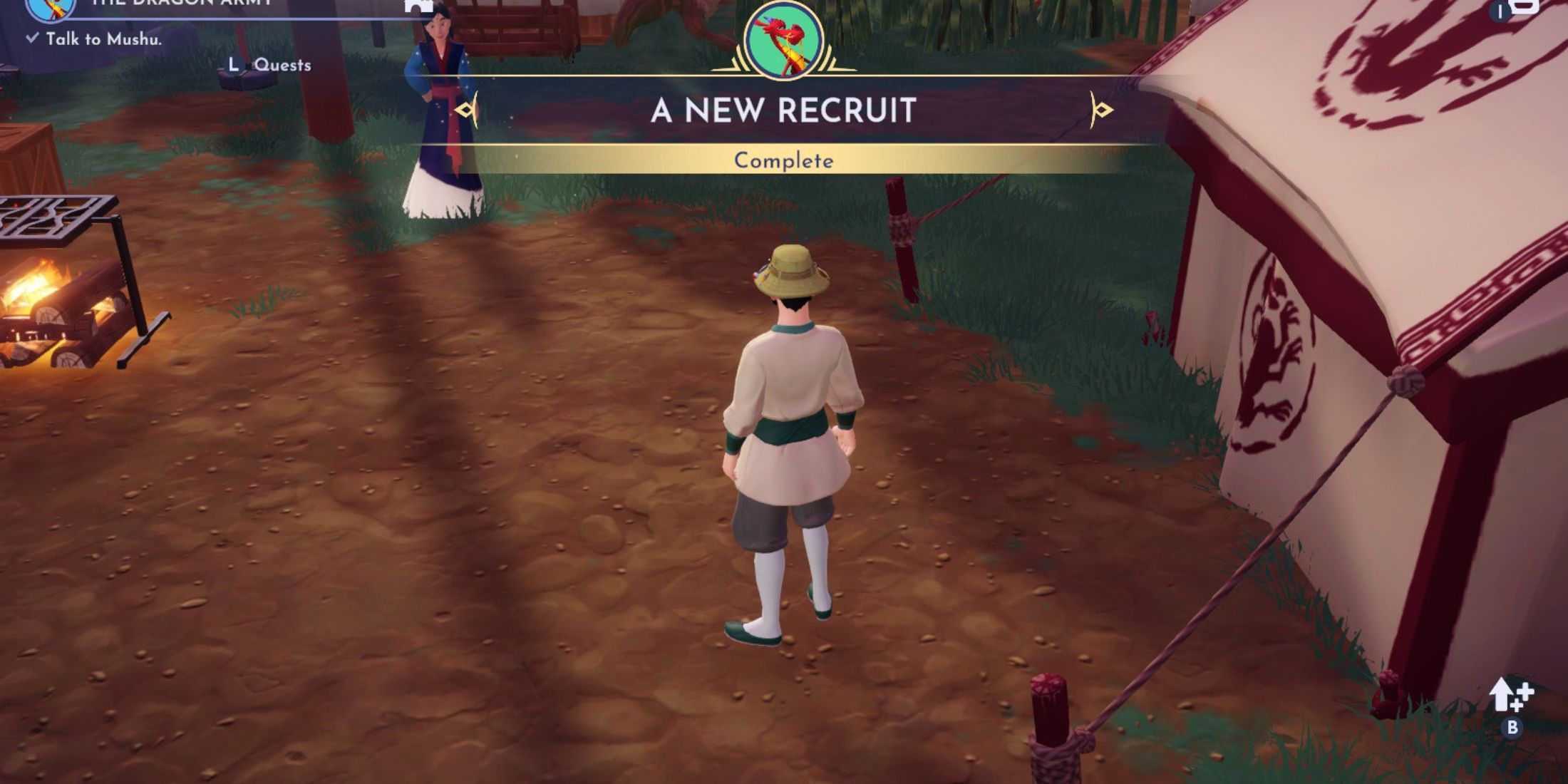 a new recruit quest dreamlight valley