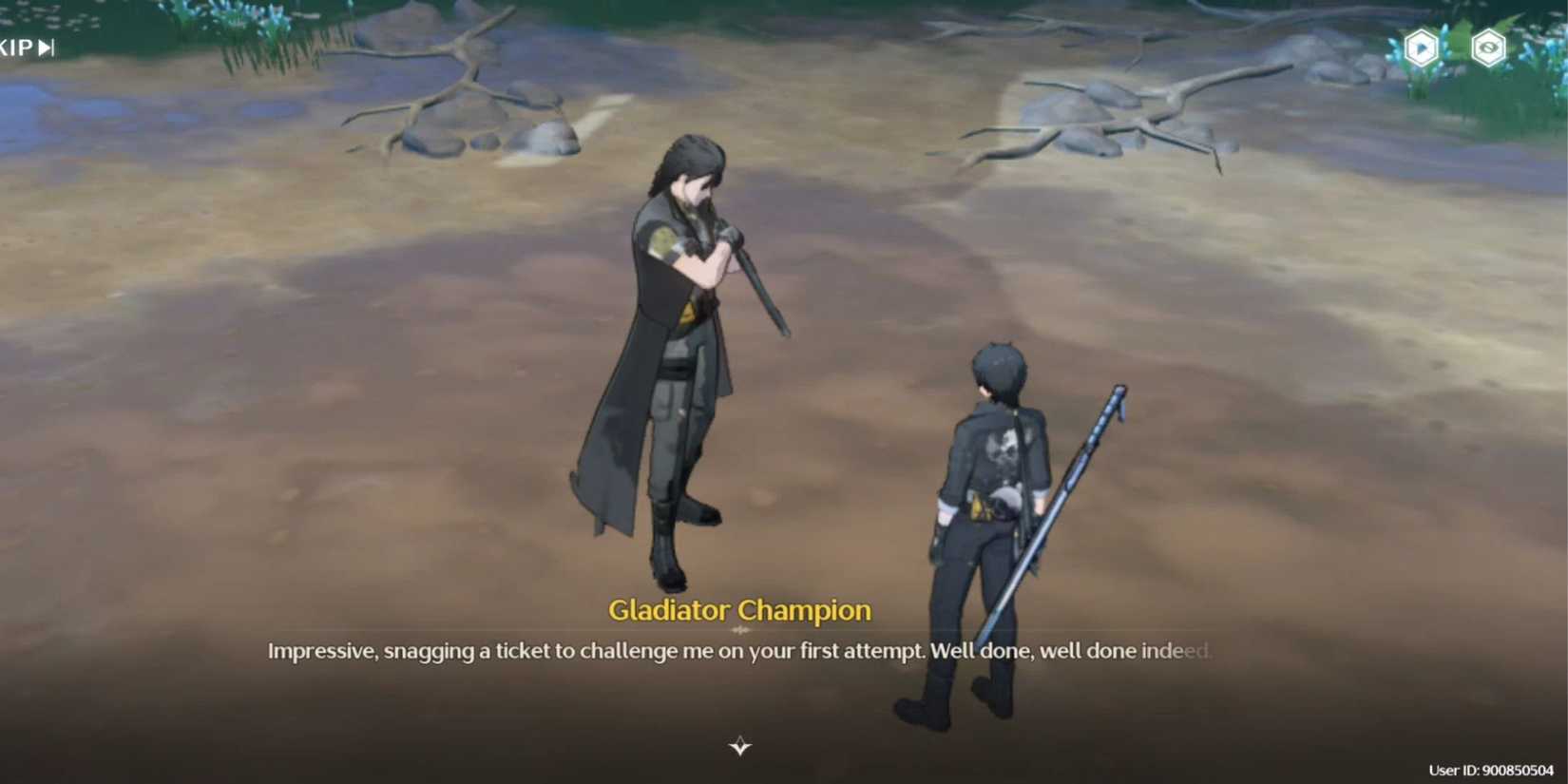 the gladiator champion in wuthering waves.