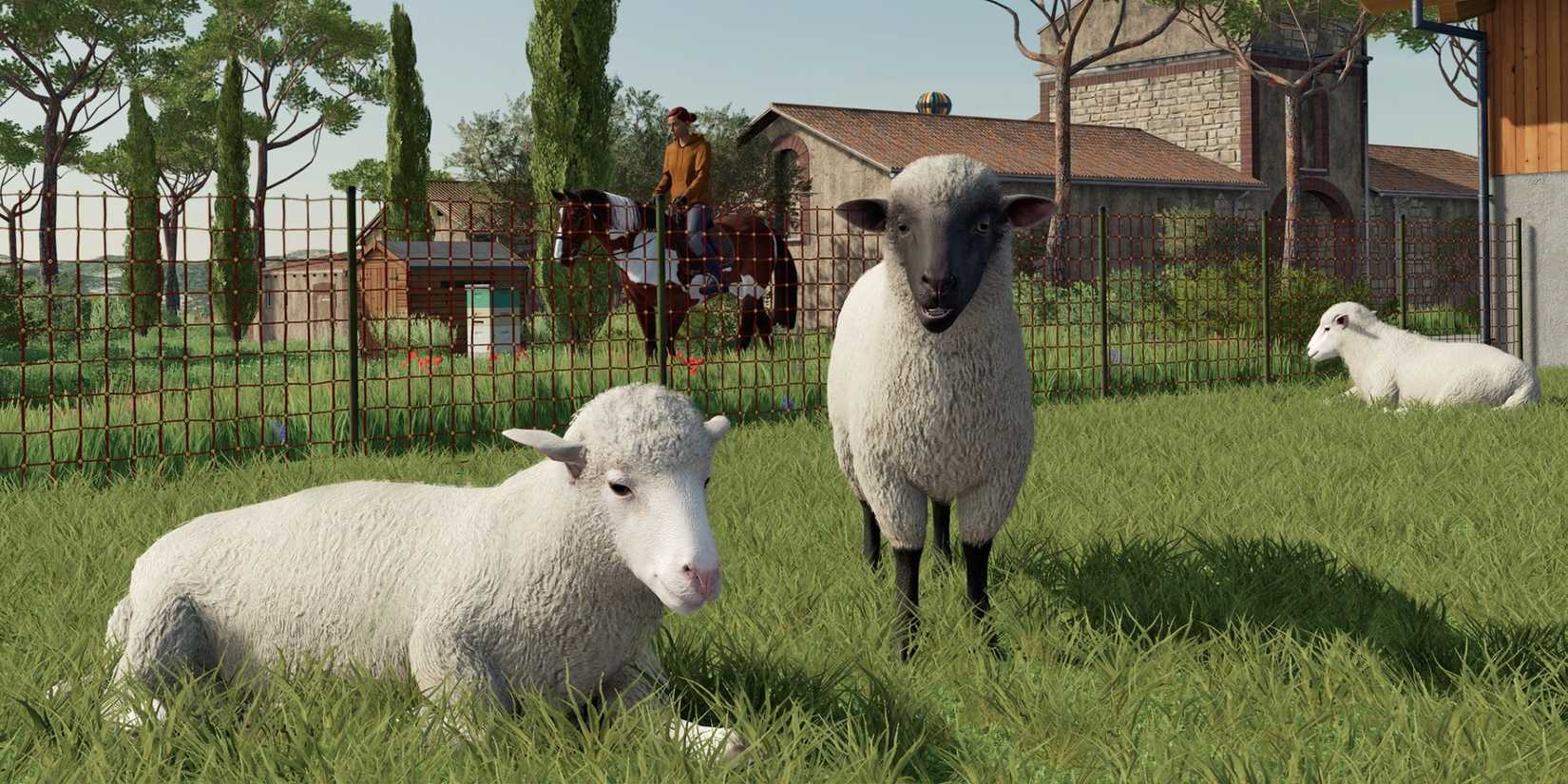 Sheep in Farming Simulator 22 