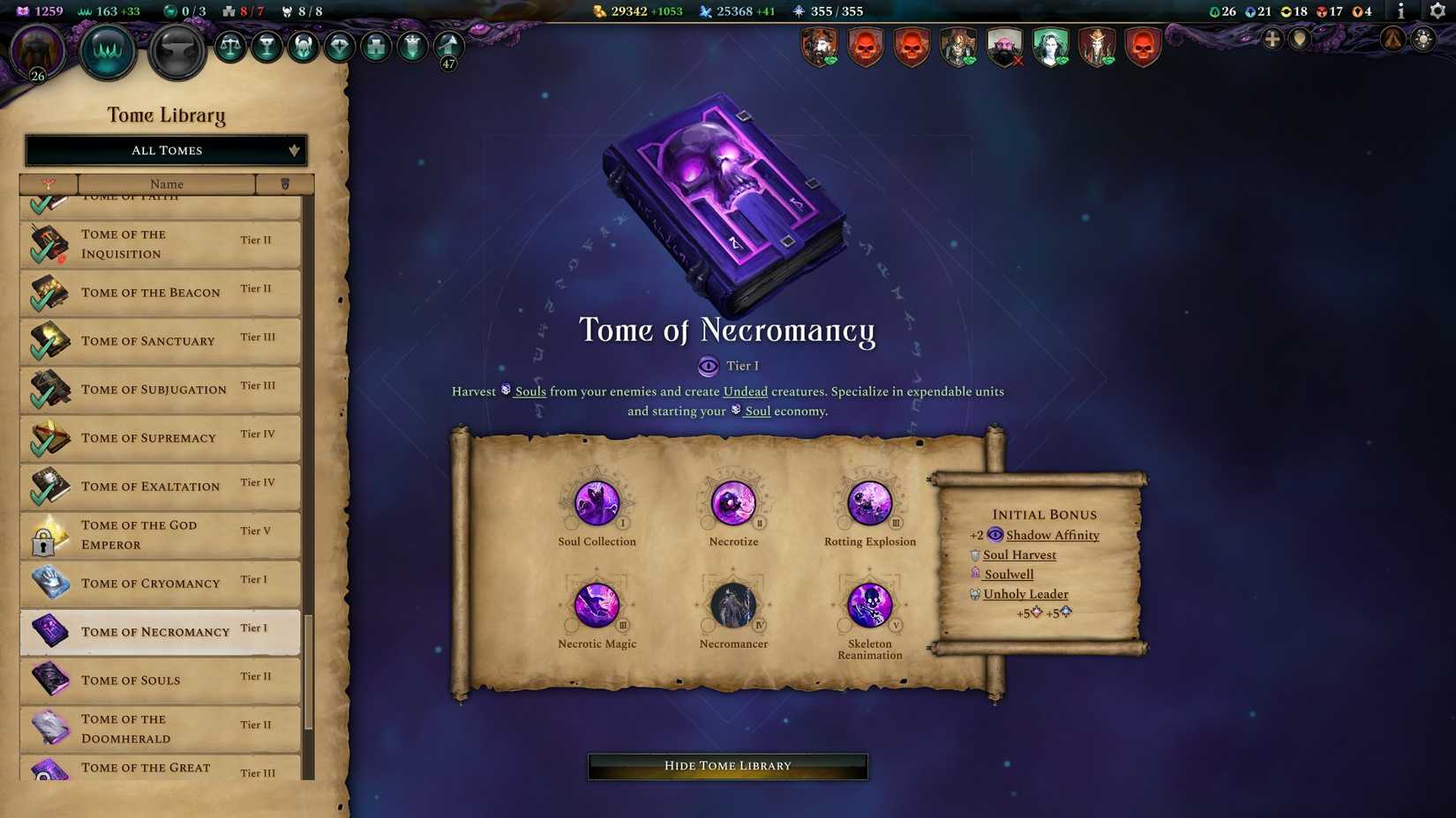 Age of Wonders 4 Tome of Necromancy