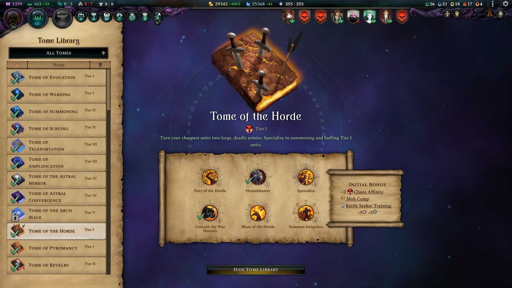 Age of Wonders 4 Tome of the Horde