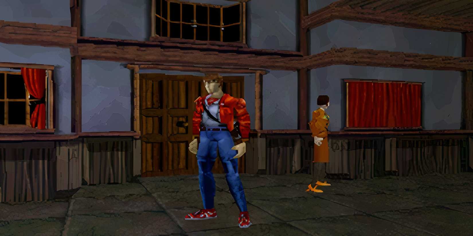 Akira and Angela in The Note