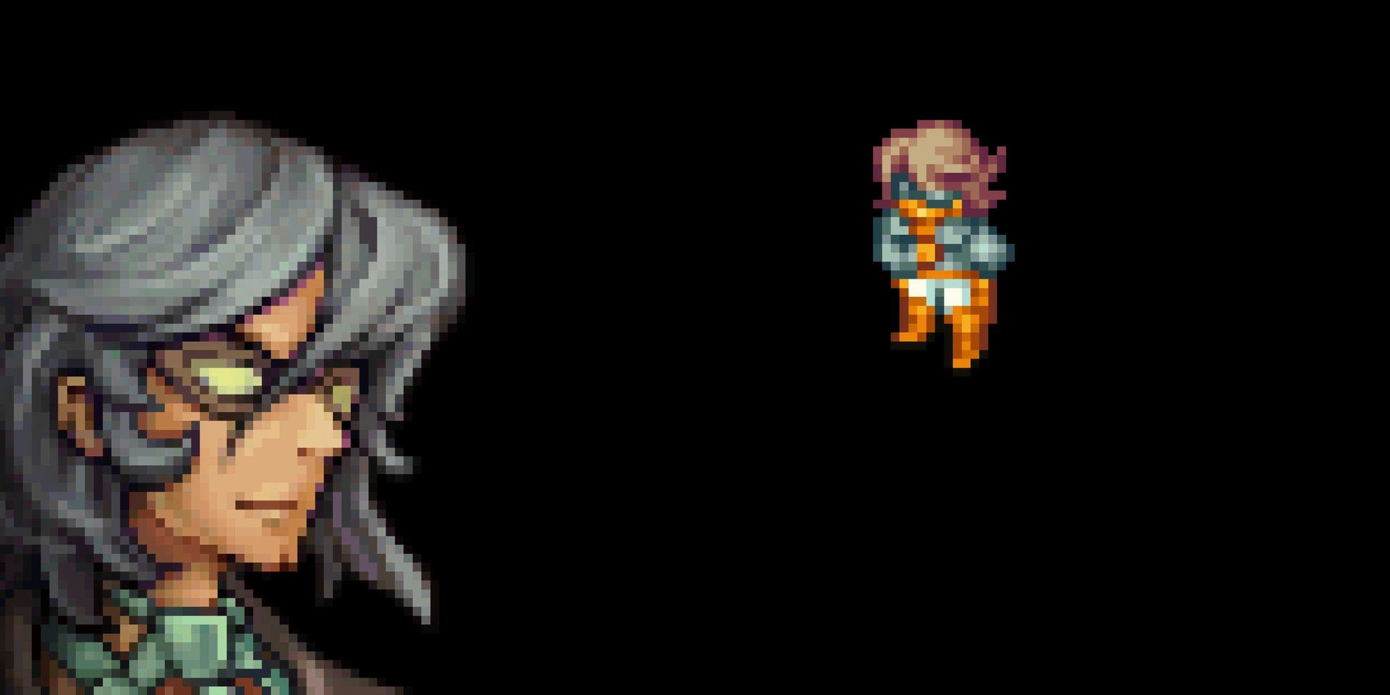 Al-Cid Margrace sprites in Final Fantasy Tactics A2 Grimoire of the Rift