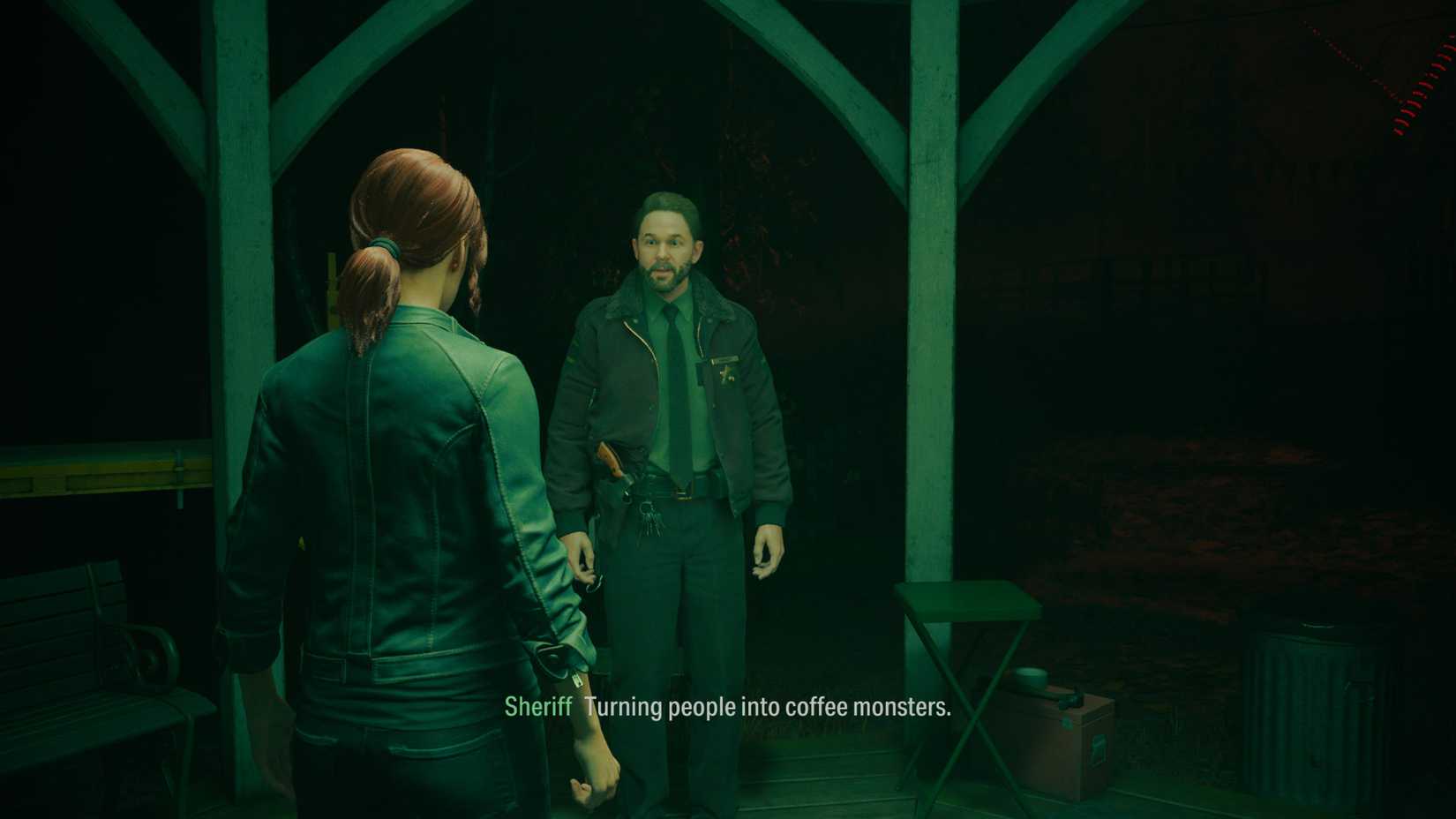 alan wake 2 night springs episode 2 - talking to the sheriff