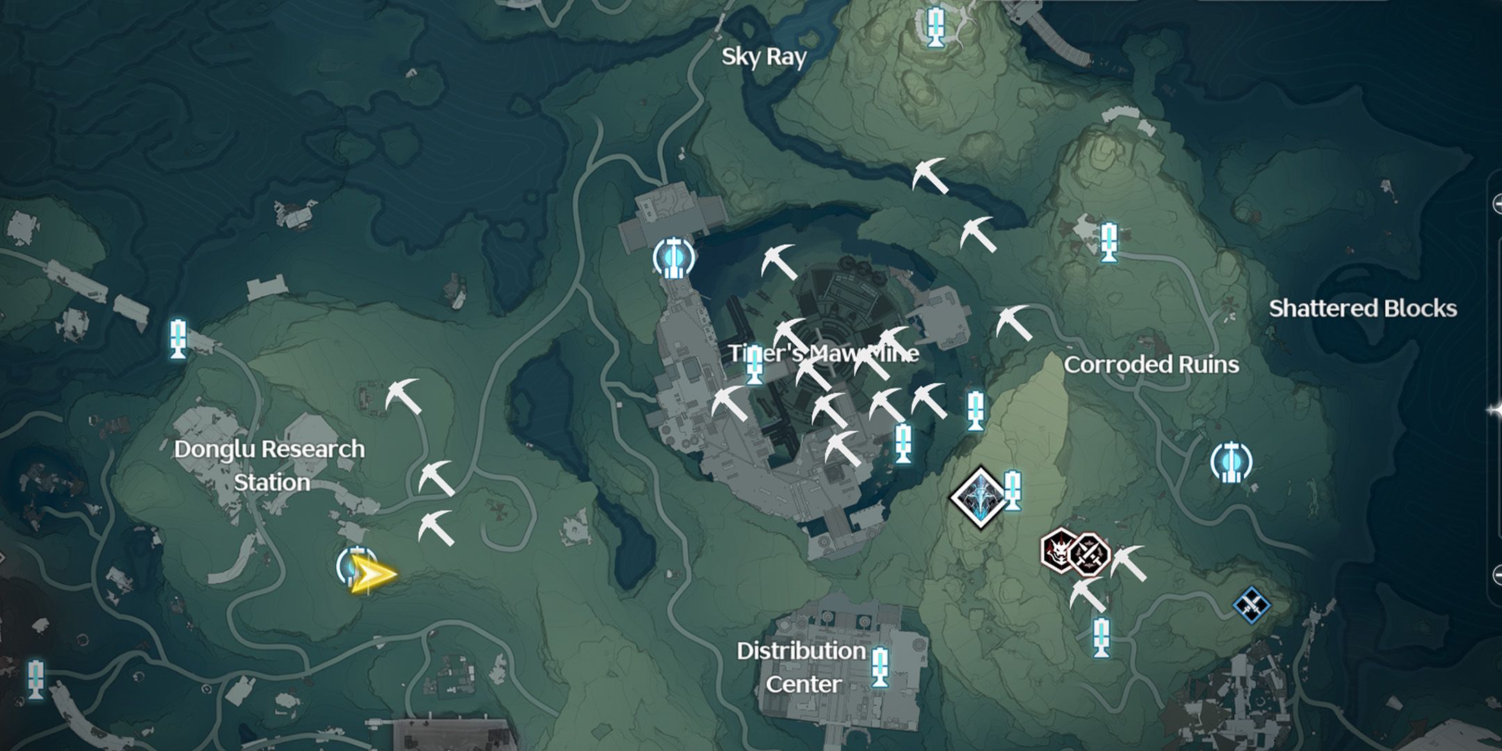 all lampylumen ore locations in wuthering waves