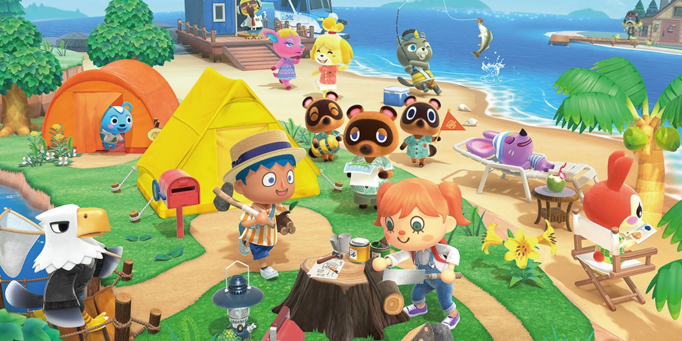 Cover art for Animal Crossing New Horizons