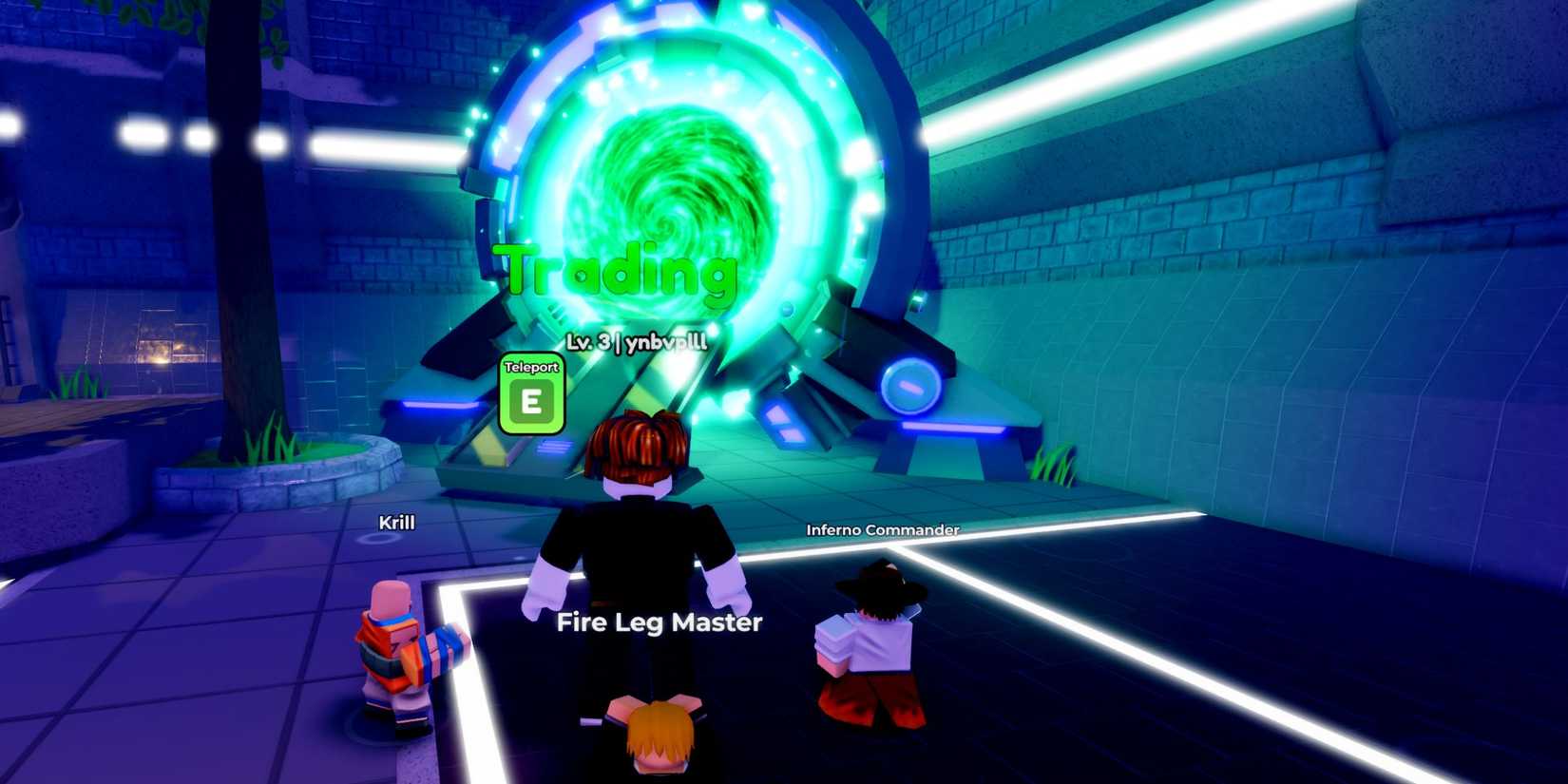 Anime Defenders trading 