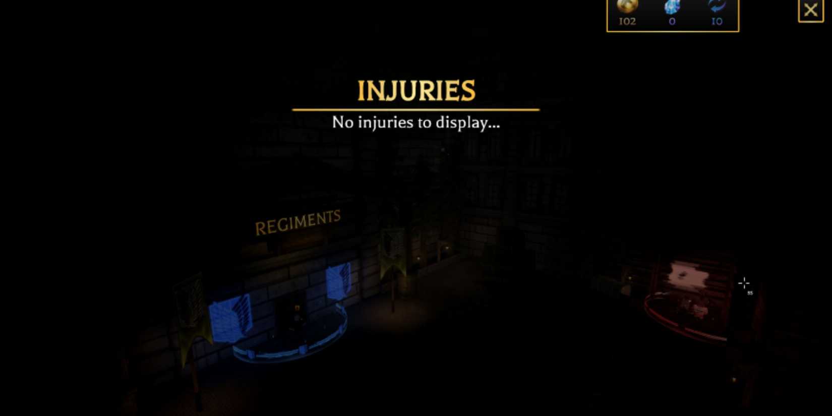 Injuries in Attack on Titan Revolution