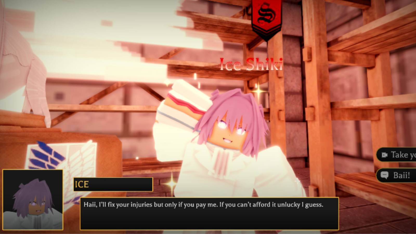 Attack on Titan Revolution Medic NPC