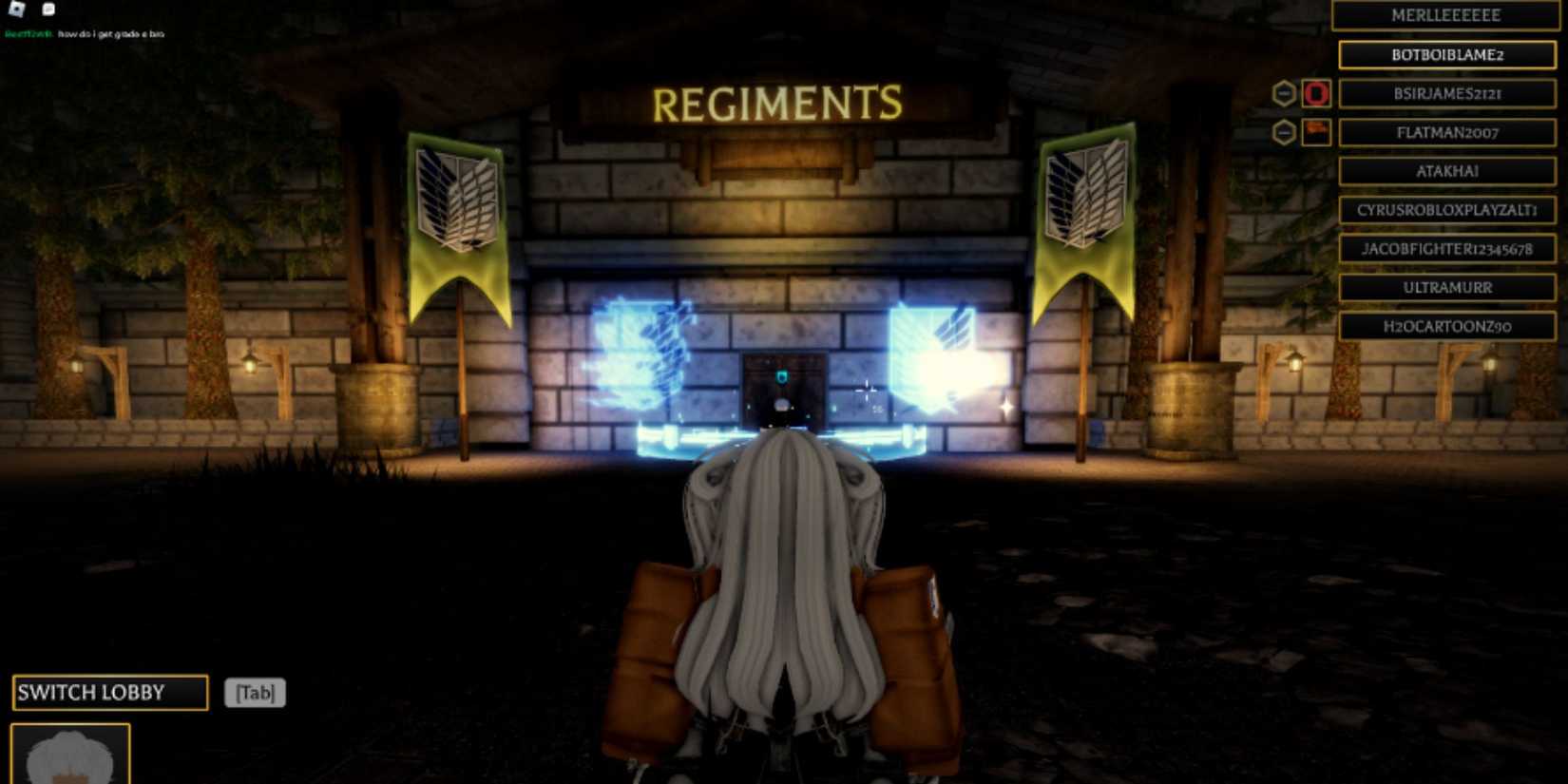 Attack On Titan Revolution character