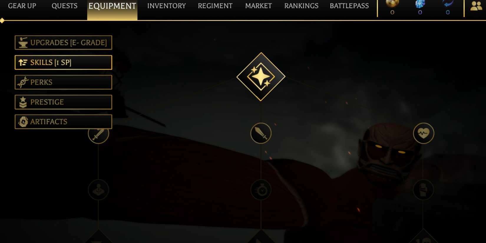 Attack On Titan Revolution skills