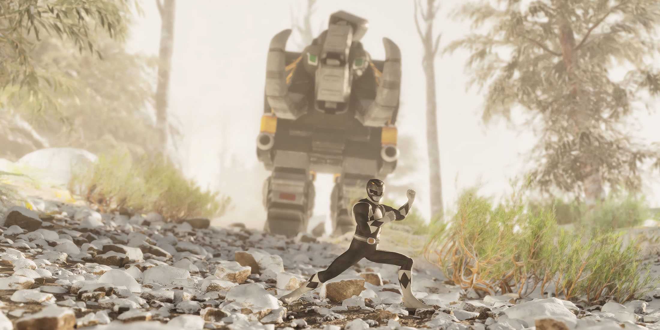 Ark Ranger Red ARK: Survival Ascended is Adding the Mighty Morphin Power Rangers and ...