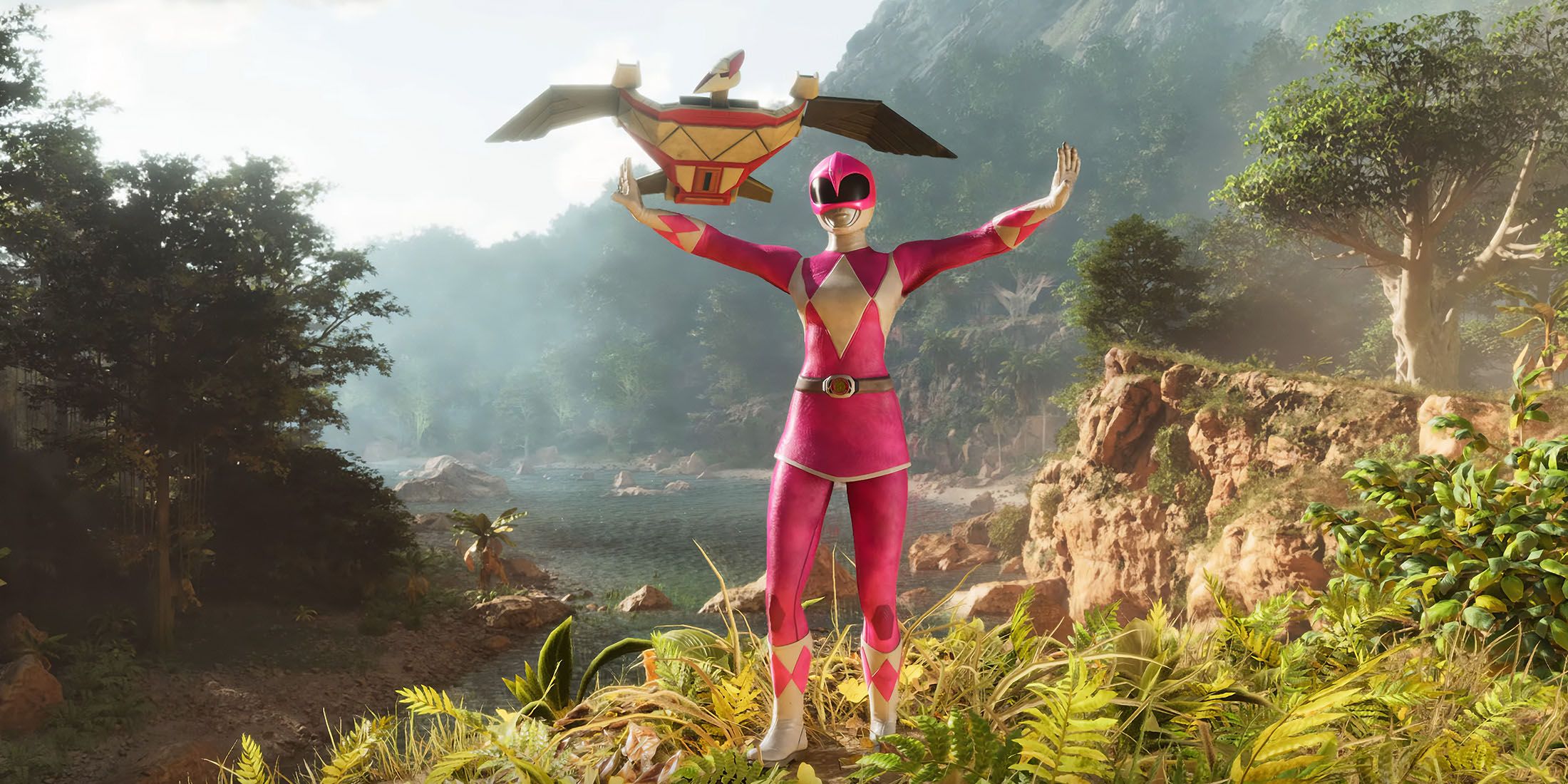 ARK: Survival Ascended is Adding the Mighty Morphin Power Rangers 