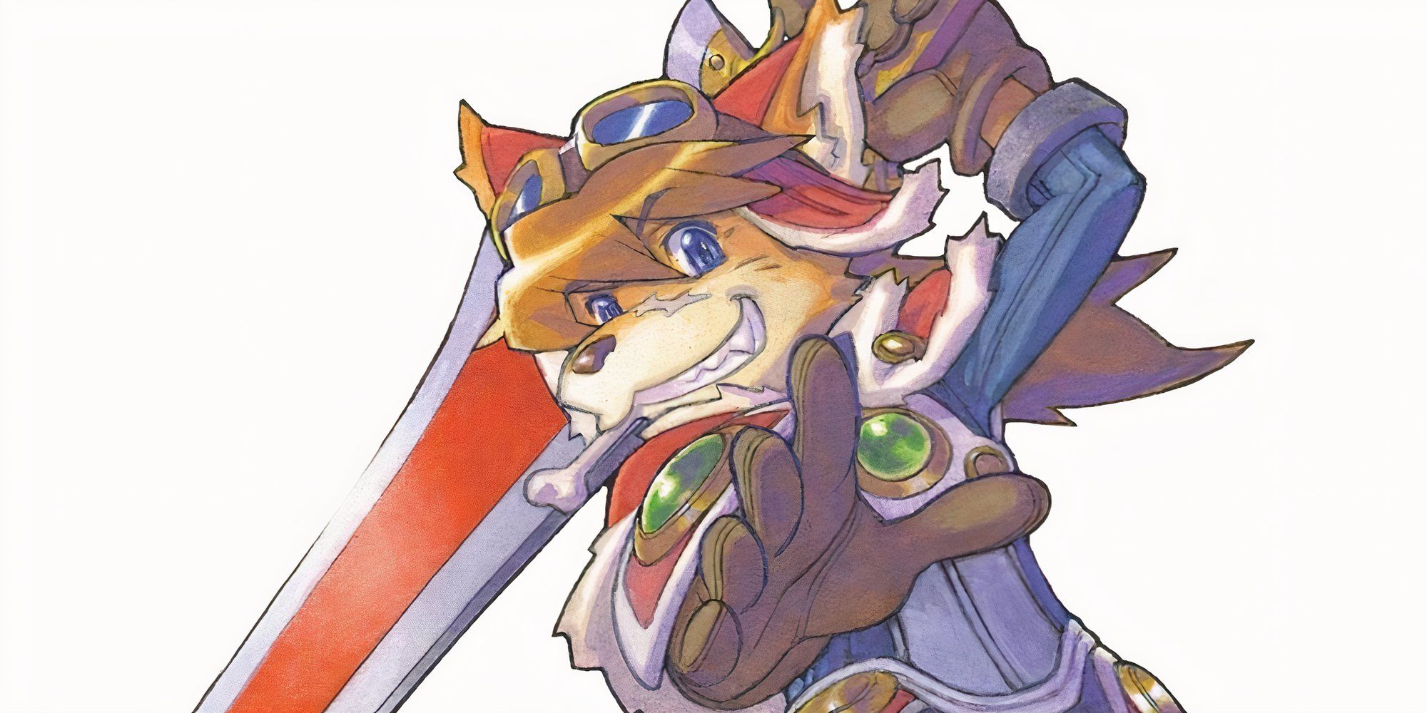 Artwork of Red from Solatorobo Red The Hunter