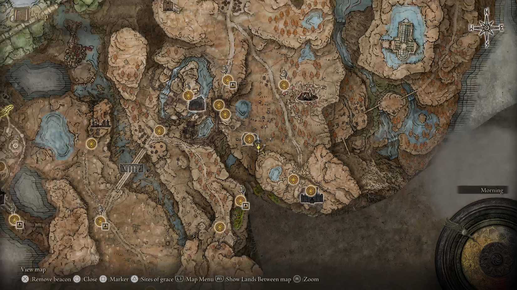 Ash of War Piercing Throw Map Location in Shadow of the Erdtree