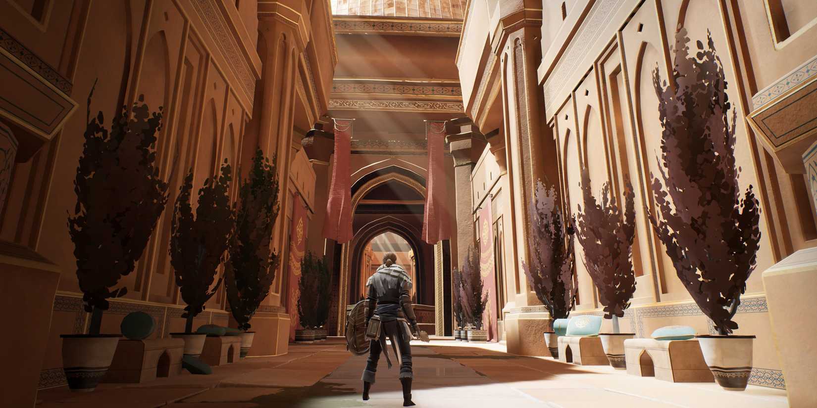 Ashen Exploring Huge Palace