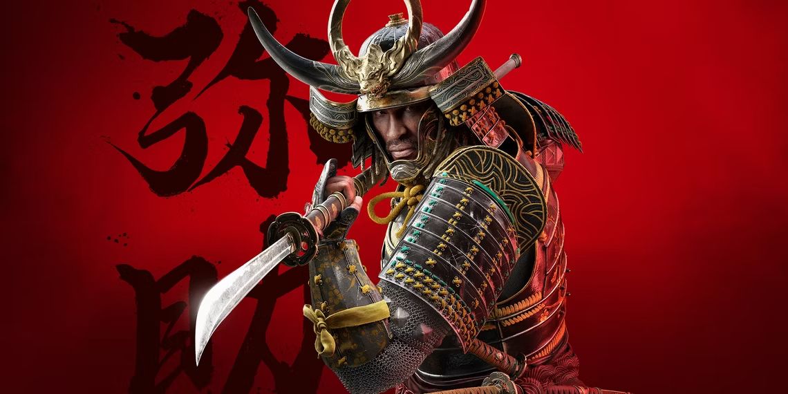 assassin-s-creed-shadows-yasuke-with-katana-2x1-artwork-red-background