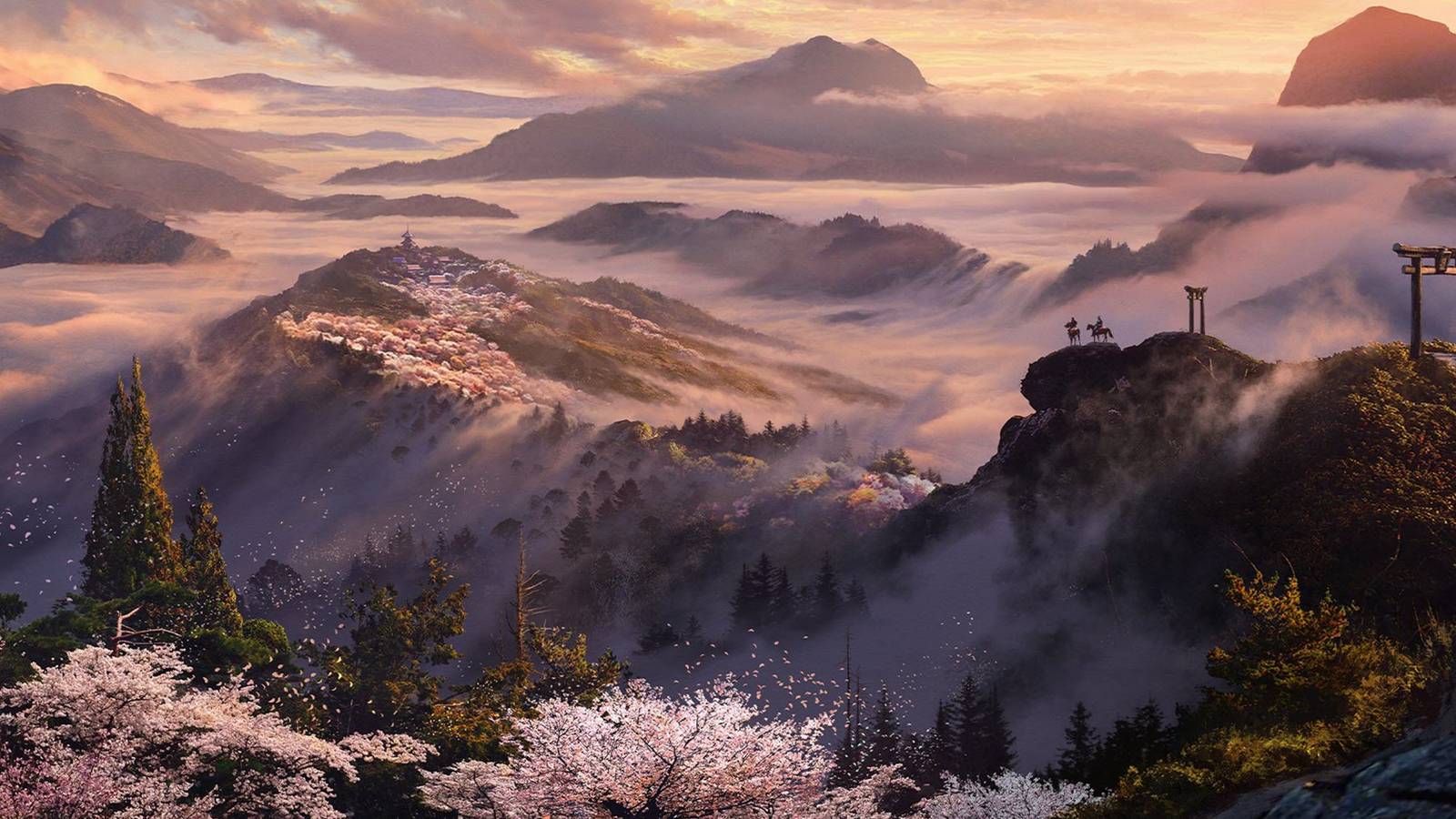 assassins creed shadows landscape